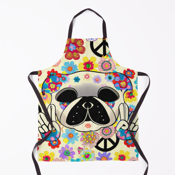 Item preview, Hippie Pug designed and sold by pugmom4.