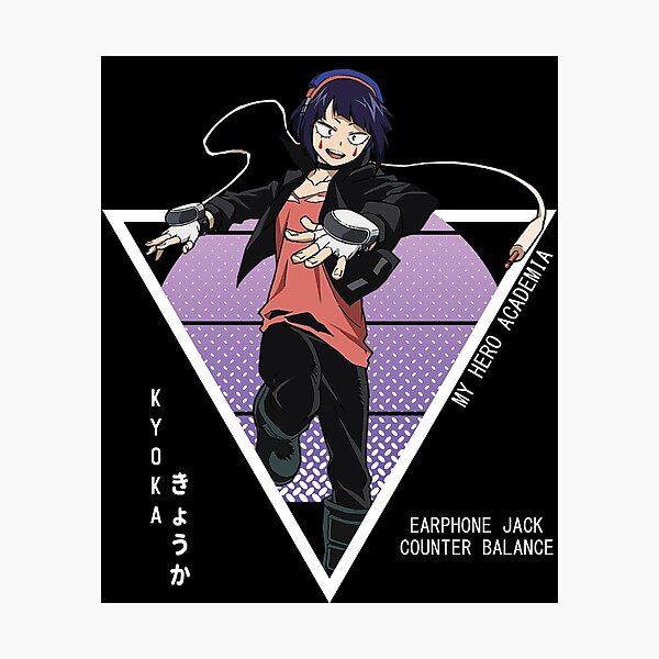 "Earphone Jack Kyoka Jiro きょうか | My Hero Academia" Photographic Print ...