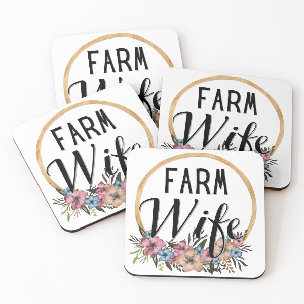 Item preview, Pretty Farm Wife With Flowers designed and sold by AloraDawnEve.