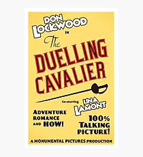 Singin' in the Rain - "The Duelling Cavalier" (Revisited) Photographic Print