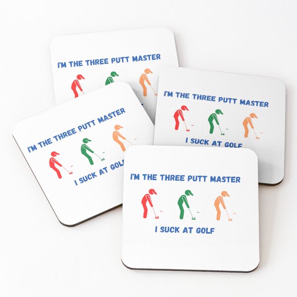 Artikelvorschau, Ich bin der Drei-Putt-Meister – ich sauge am Golf, tolles Geschenk für Golfer entworfen und verkauft von TheFunDistrict.