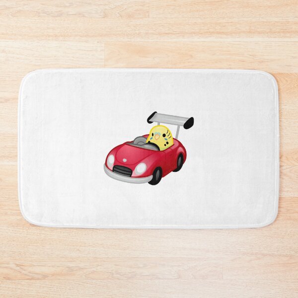 Item preview, Chubby Race Car Budgie designed and sold by birdhism.