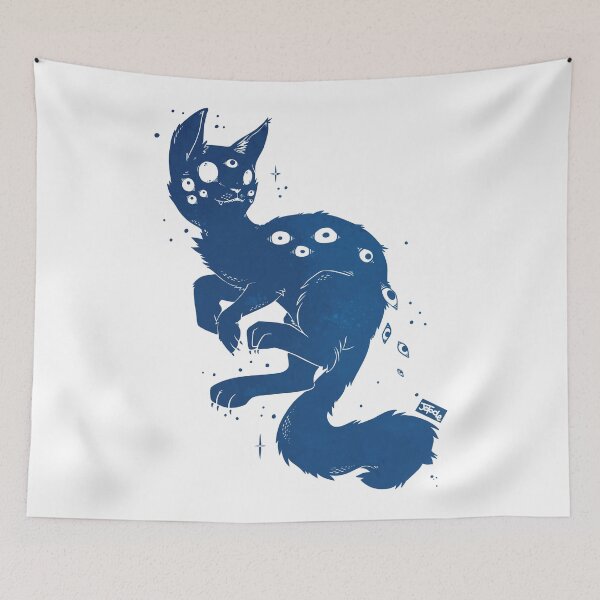 Item preview, Cute Kawaii Spider Cat, Gothic Creepy Cute Art designed and sold by cellsdividing.