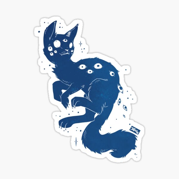 Item preview, Cute Kawaii Spider Cat, Gothic Creepy Cute Art designed and sold by cellsdividing.