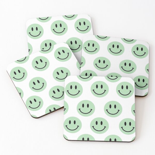 Item preview, Green smile print designed and sold by Designs-By-Lily.