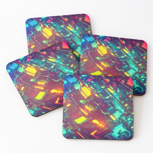 Item preview, squares of different colours designed and sold by David-Howells.