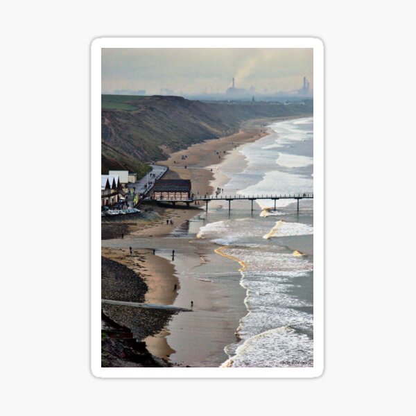A walk on the beach Sticker