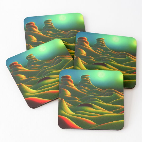 Item preview, Green Landscape with Trees and Lake, Sceney Nature designed and sold by NatureFood.