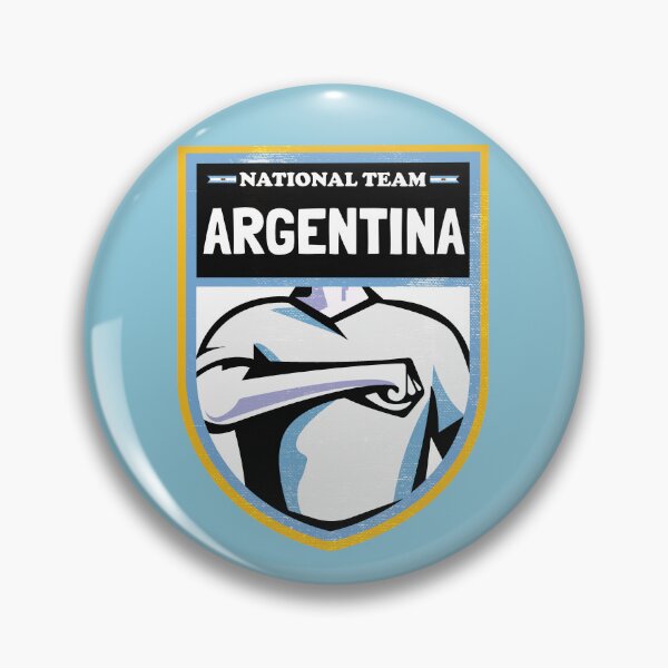 Aperçu de l'œuvre Logo de l'équipe nationale d'Argentine créée et vendue par Salukeart.