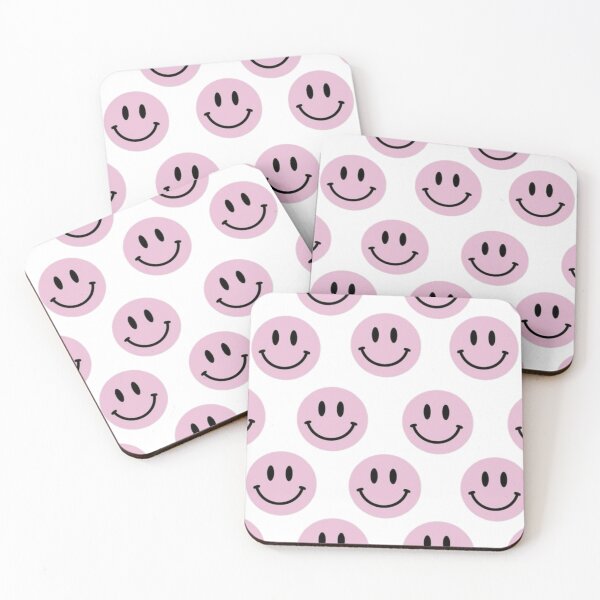 Item preview, Light pink smile print designed and sold by Designs-By-Lily.