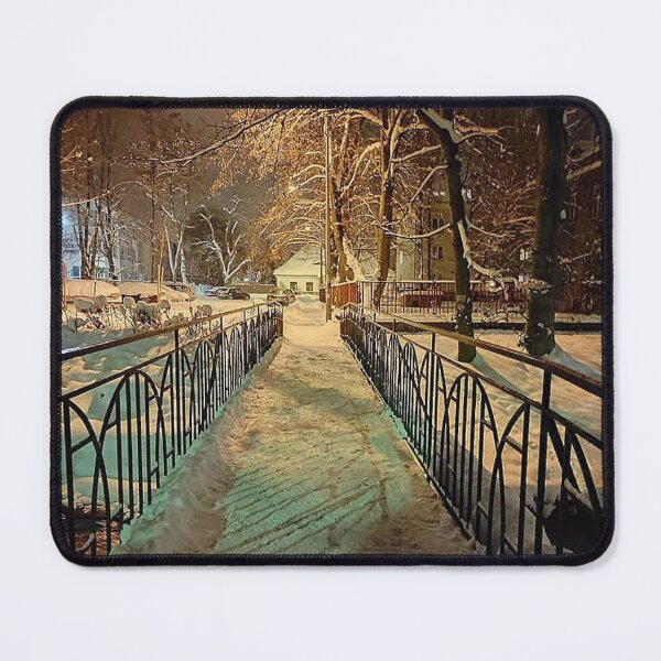 Item preview, winter scenery in the evening designed and sold by ZOKUBANART.