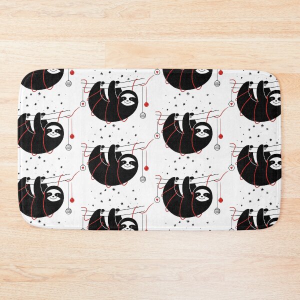 Item preview, Sloth Christmas designed and sold by Aleksse.