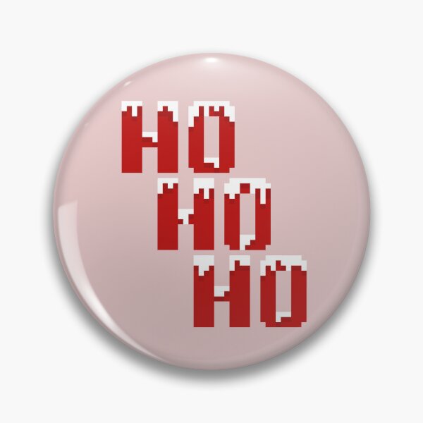 Item preview, Ho Ho Ho Pixel Art Text designed and sold by nigmatillium.