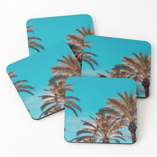 Item preview, Tall Palm trees and beautiful sky designed and sold by Durgaa D.