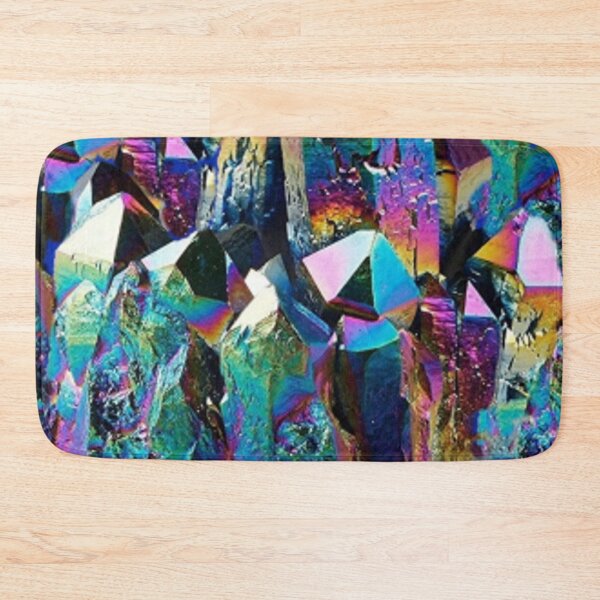 Item preview, MULTI FACETED GEMMY CRYSTAL BLUE-PURPLE SPECIMEN designed and sold by sharlesart.