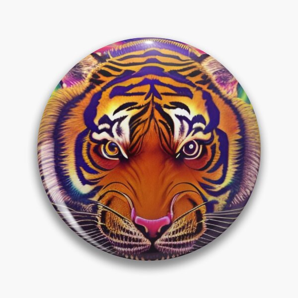Item preview, Trippy Tiger Vibes 33 designed and sold by Benito Del Ray.