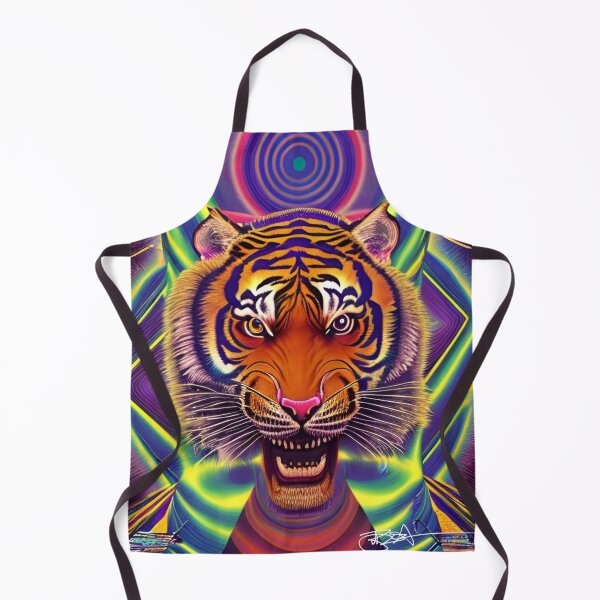 Item preview, Trippy Tiger Vibes 33 designed and sold by Benito Del Ray.