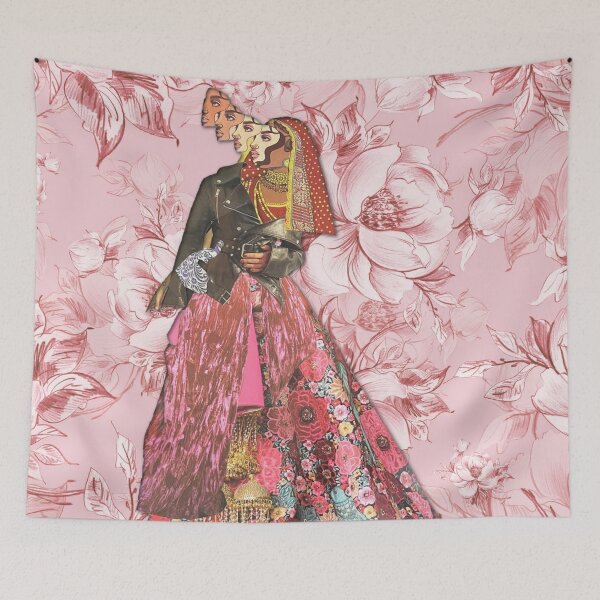 Item preview, Home Home Home feat. Pink Florals designed and sold by MonsoonartsbyM.