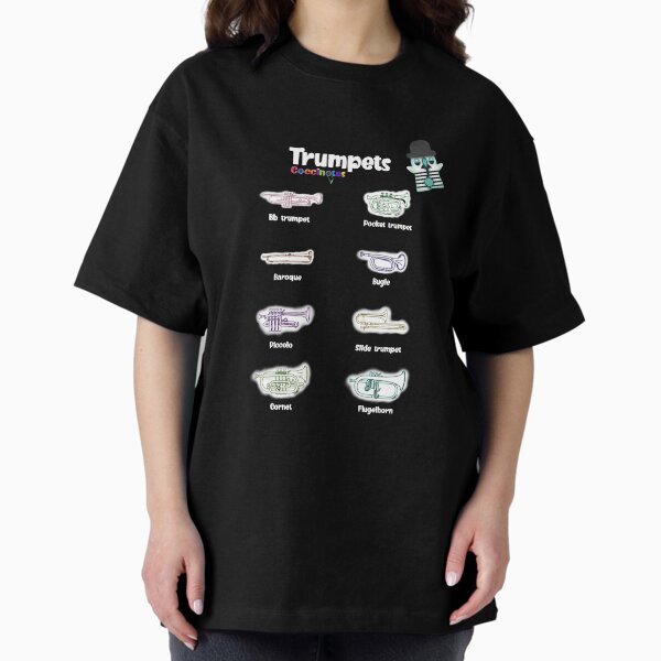 Trumpets Coccinotes Oversized T-Shirt