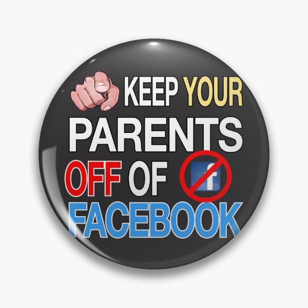 Item preview, Keep Your Parents Off Facebook - Funny Joke Humor designed and sold by Picket Club.