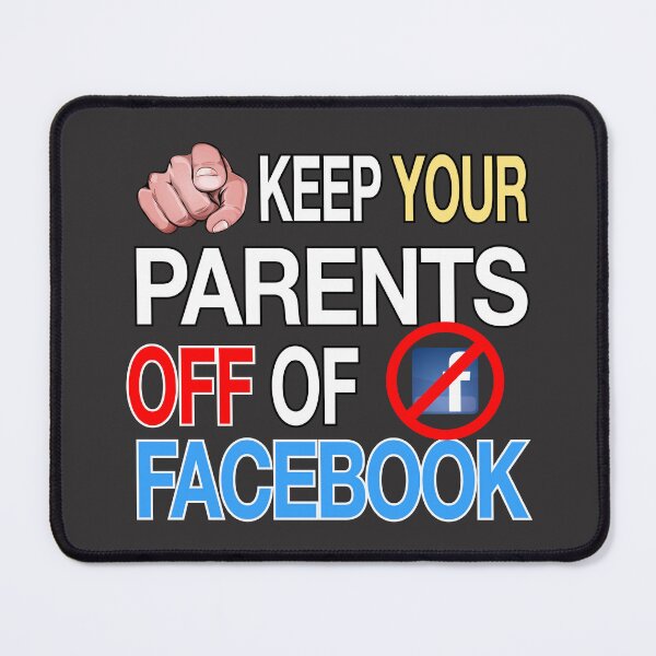 Item preview, Keep Your Parents Off Facebook - Funny Joke Humor designed and sold by Picket Club.