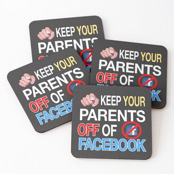 Item preview, Keep Your Parents Off Facebook - Funny Joke Humor designed and sold by Picket Club.