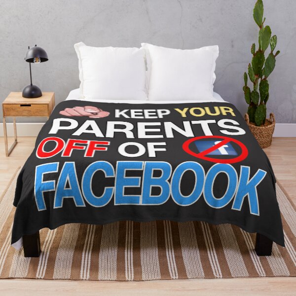 Item preview, Keep Your Parents Off Facebook - Funny Joke Humor designed and sold by Picket Club.