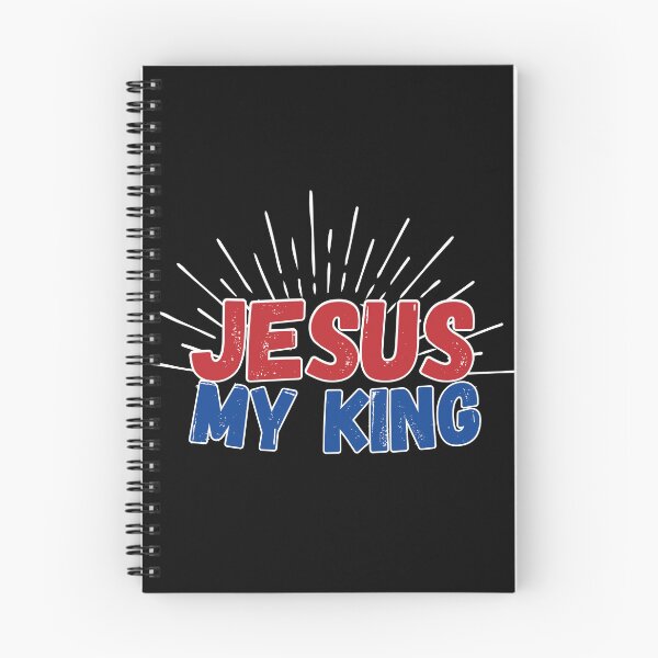Item preview, Jesus My King Religious Quote designed and sold by bible-prints.