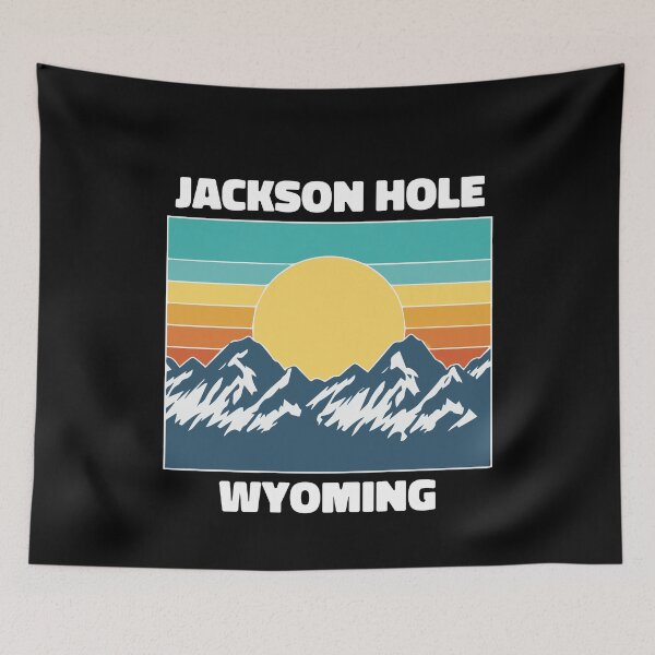 Item preview, Jackson Hole Wyoming Vintage Sunset designed and sold by MrEddie10.