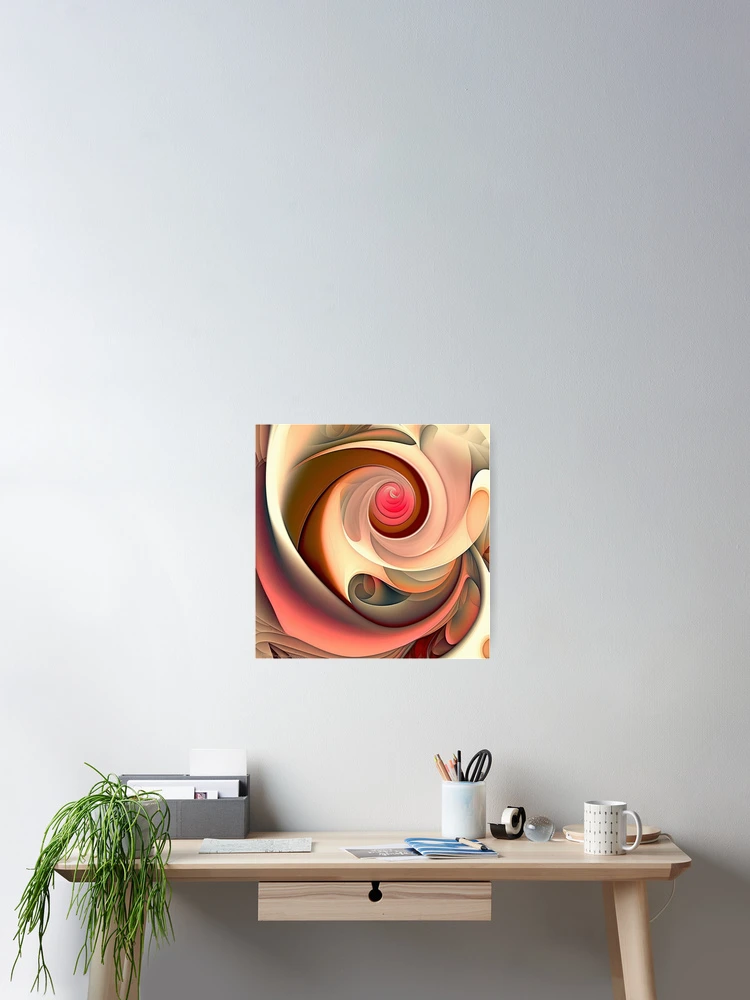 Thumbnail 2 von 3, Poster, Abstract Digital Paintings designt und verkauft von ThinkFun! Design.