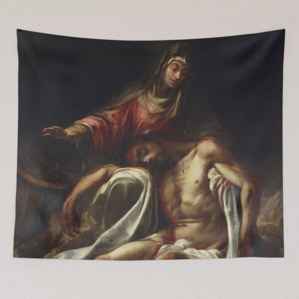 Artikelvorschau, Pieta | Juan de Valdés Leal | 1660 Evangelium biblische Kunst entworfen und verkauft von CJET.