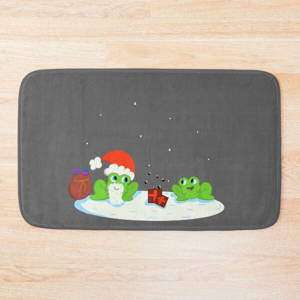 Item preview, Cute Christmas frogs designed and sold by veannaroseart.