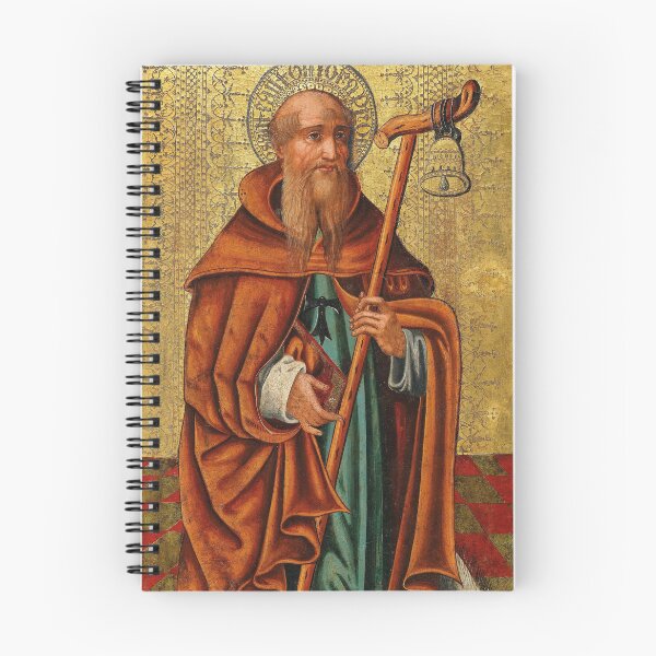 Item preview, Saint Anthony Abbas | Catalan Art | 16th Century Renaissance Christian Art designed and sold by CJET.