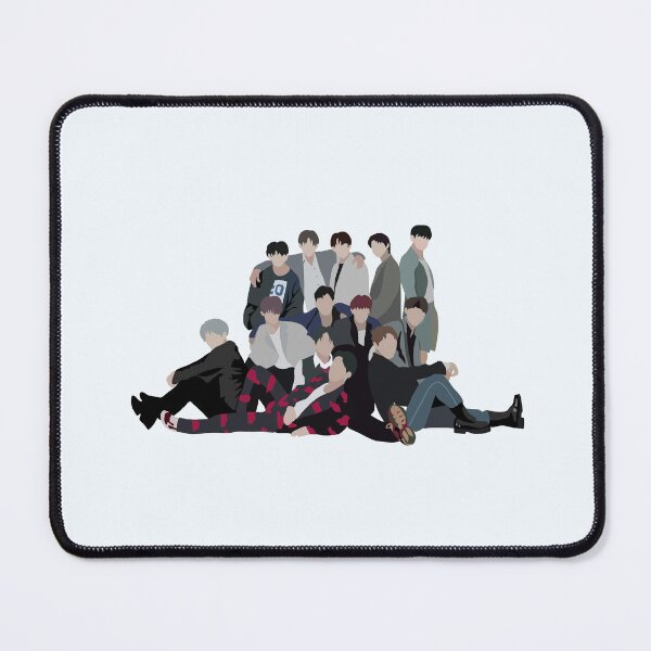 Item preview, SEVENTEEN Left & Right Digital Illustration designed and sold by Jewelsm13.