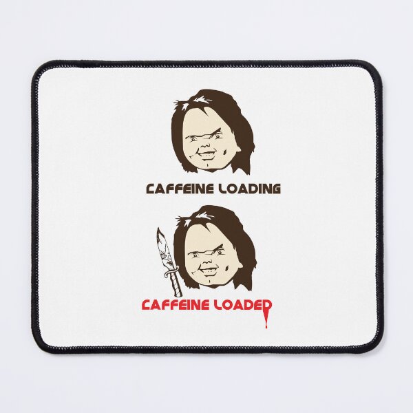 Item preview, What Will Chucky Do on Caffeine designed and sold by chillaxcats.