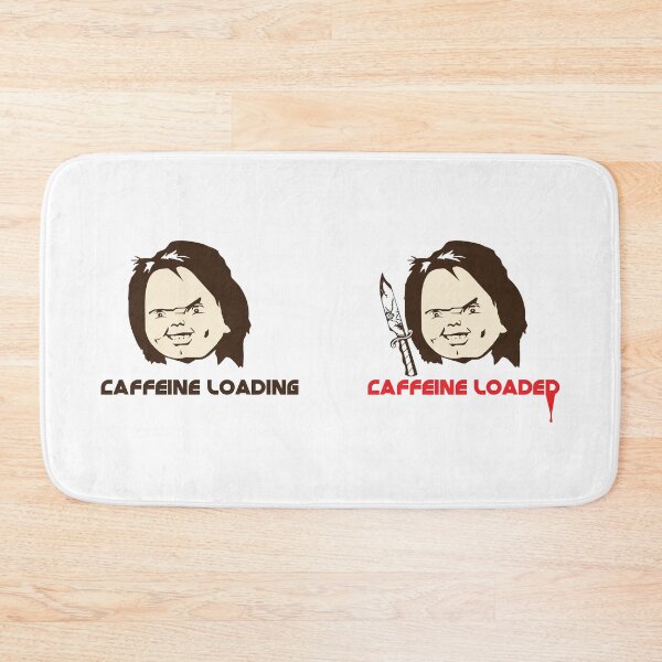 Item preview, What Will Chucky Do on Caffeine designed and sold by chillaxcats.