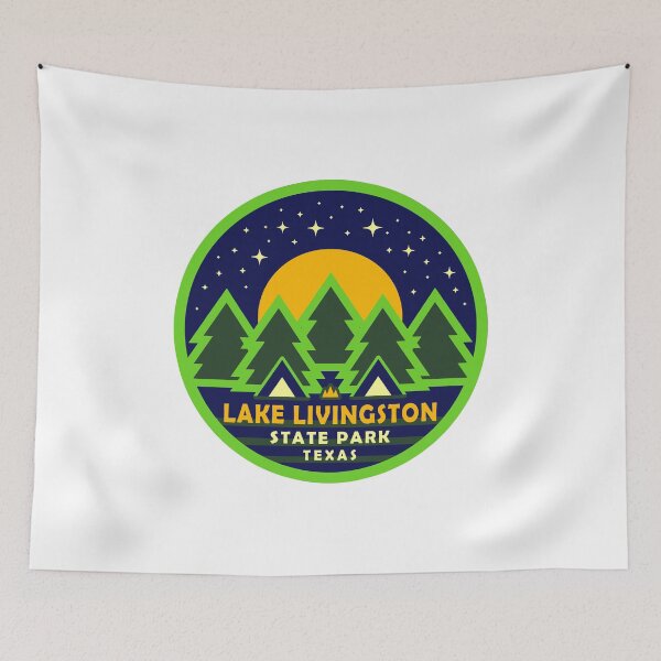 Item preview, Lake Livingston State Park Starry Sky Logo designed and sold by VanyaKar.
