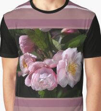 Crabapple Flowers Attract Bees Graphic T-Shirt