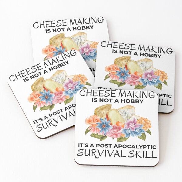 Item preview, Funny Cheese Making is not a Hobby Prepper Joke designed and sold by AloraDawnEve.