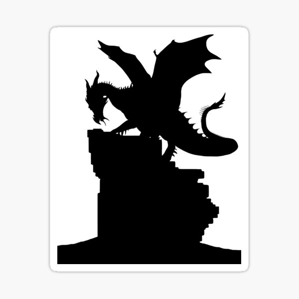 Card Skin Sticker Dragon Black And White, Kanji Seal Abstract For