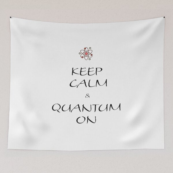 Item preview, Keep calm and quantum on designed and sold by Plumtree81.