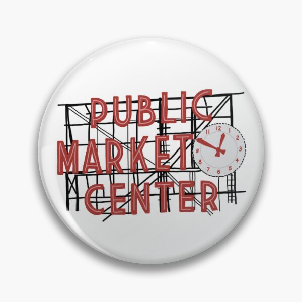 Item preview, Pike Place Market Sign designed and sold by cailiecreates.