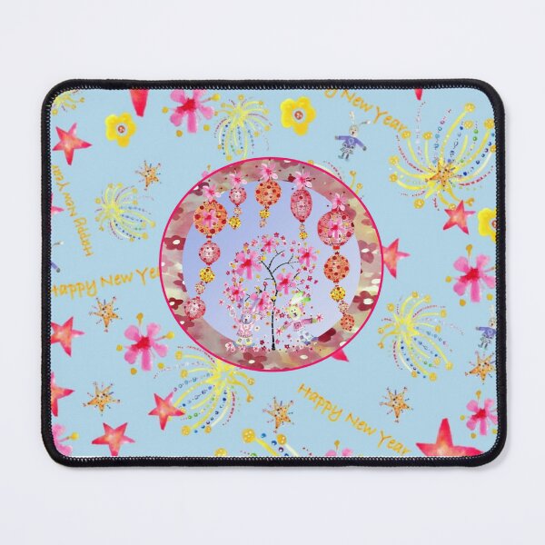 Item preview, Lanterns and Rabbits Swaying in the Breeze.  designed and sold by DefaultOneWorld.