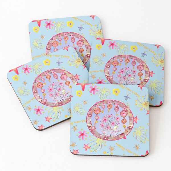 Item preview, Lanterns and Rabbits Swaying in the Breeze.  designed and sold by DefaultOneWorld.