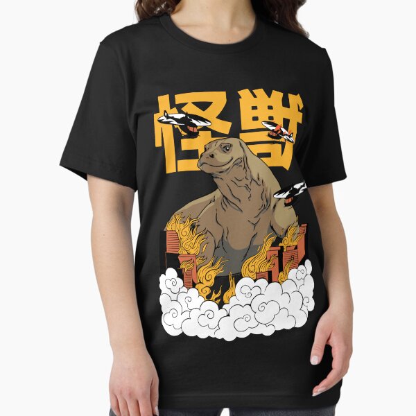 Item preview, Funny Giant Komodo Dragon Japanese Style designed and sold by MrEddie10.