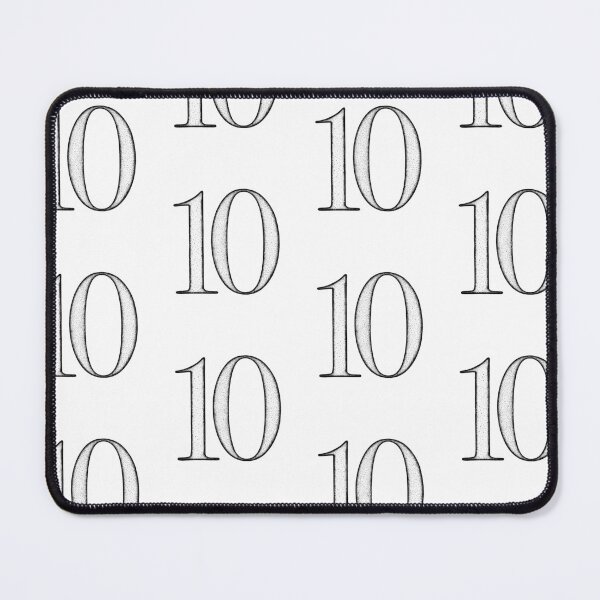 Item preview, Dotart/Dotwork illustration of Number 10 designed and sold by MagnetitaBySil.