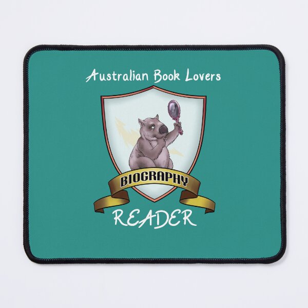 Item preview, ABL biography reader - white text designed and sold by AusBookLovers.