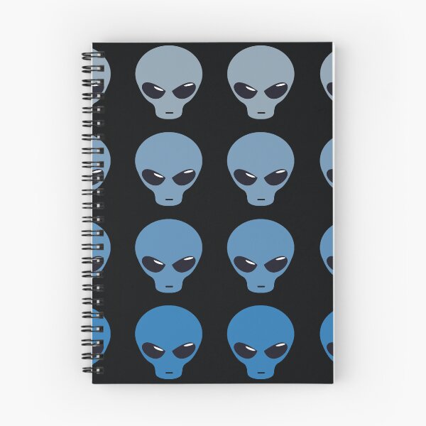 Item preview, Blue Alien Heads designed and sold by ThePurpleFrog.