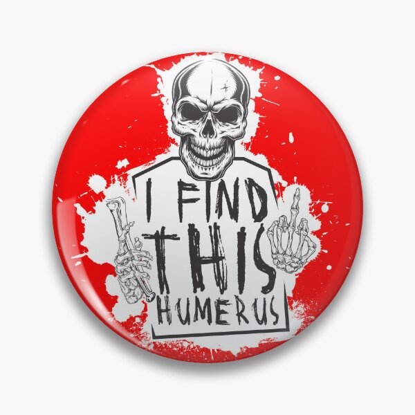 Item preview, I Find This Rather Humerus skull designed and sold by ReidDesigns.