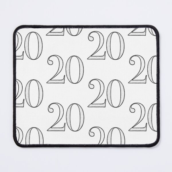 Item preview, Dotart/Dotwork illustration of Number 20 designed and sold by MagnetitaBySil.